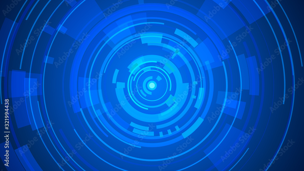 Circle blue technology Hi-tech dark background. Abstract graphic digital future concept design. Circle blue technology Hi-tech dark background. Abstract graphic digital future concept design.
