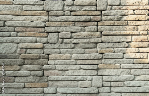 brown white brick stone wall textured architecture background