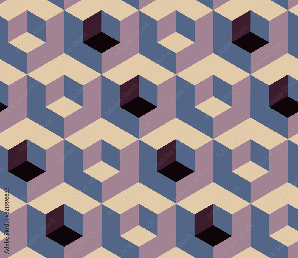 stairs cubes seamless retro mauve stairs cubes seamless retro mauve
