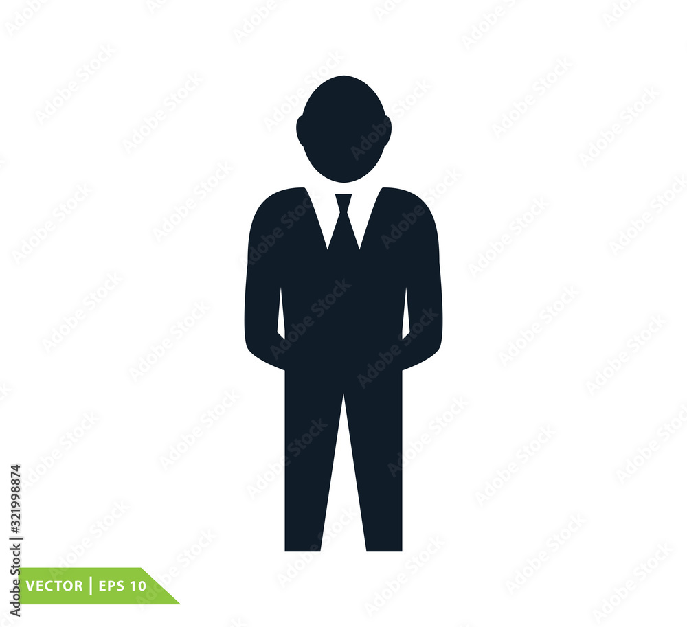 People icon vector logo template People icon vector logo template