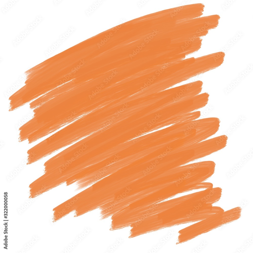 orange pencils isolated on white background orange pencils isolated on white background