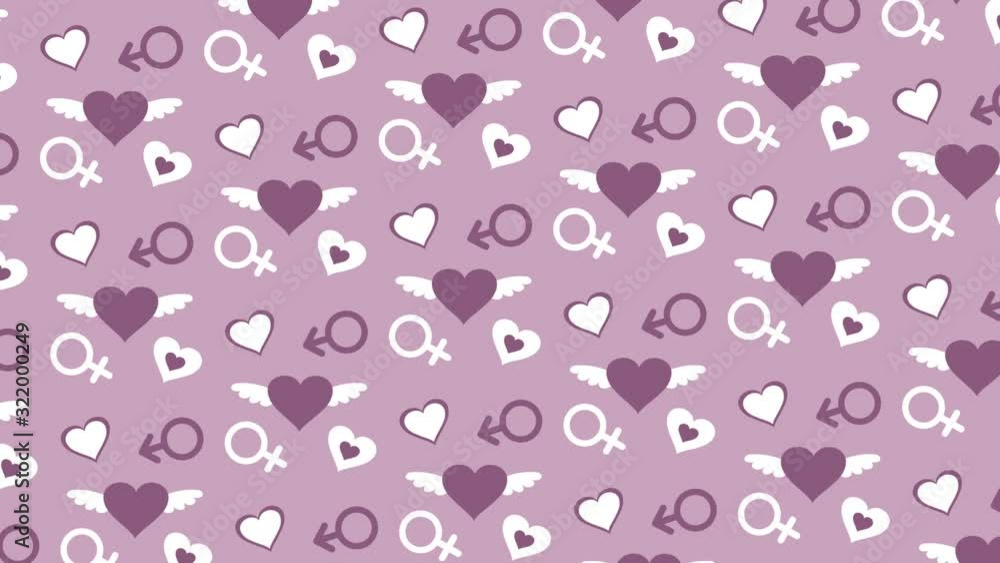 Hearts pattern background, Valentine's Day Hearts pattern background, Valentine's Day