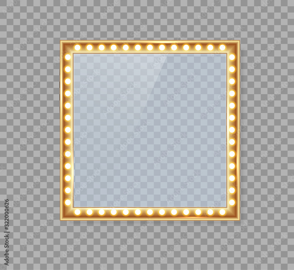 Mirror with light Mirror with light