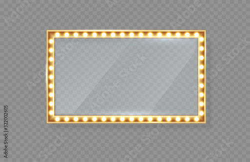 Mirror with light 