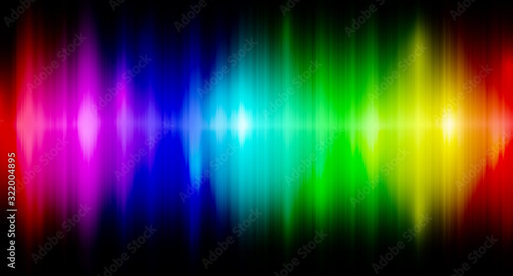 Rainbow colored background