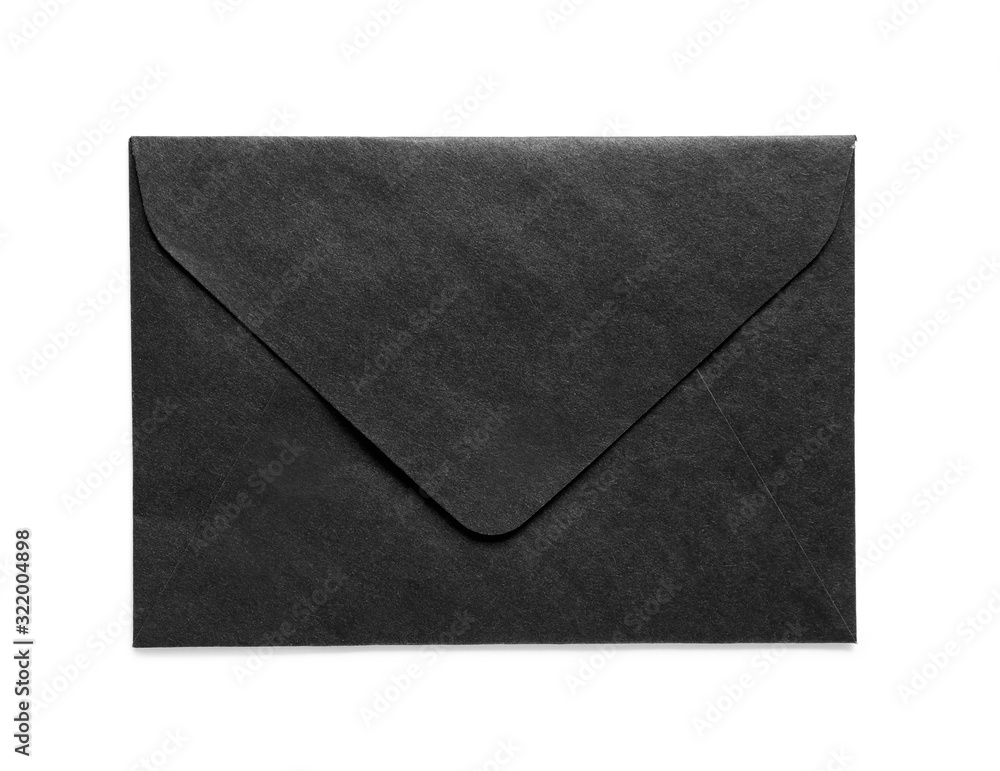 Paper envelope on white background Paper envelope on white background