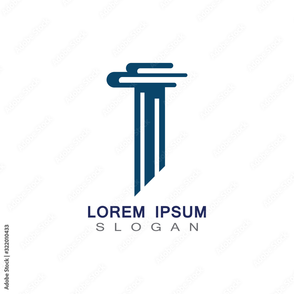 Column Logo and symbol Template vector illsutration design Column Logo and symbol Template vector illsutration design