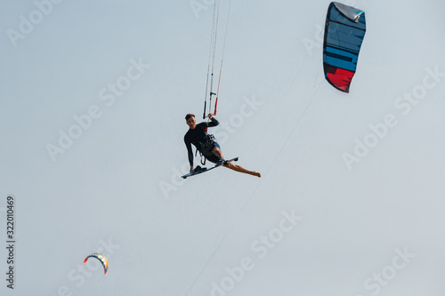 Kitesurfer In Action photo