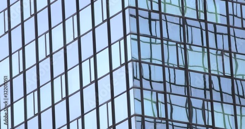 Wallpaper Mural Close up footage of a modern building and its windows, the shot is moving from the bottom to the top Torontodigital.ca