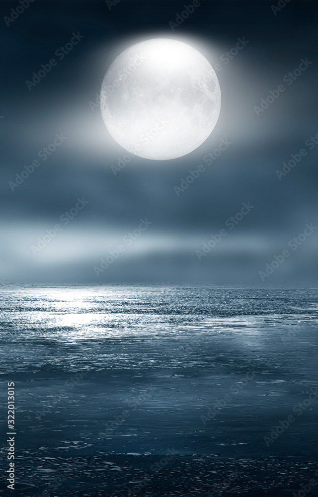 Futuristic empty night scene. Empty street scene background with abstract spotlights light. Night view light reflected on water. Smoke, fog, wet with reflection. Futuristic empty night scene. Empty street scene background with abstract spotlights light. Night view light reflected on water. Smoke, fog, wet with reflection.