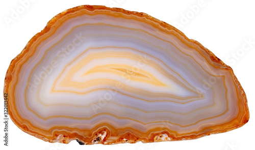 New contrast agate in natural color for expensive design look. photo