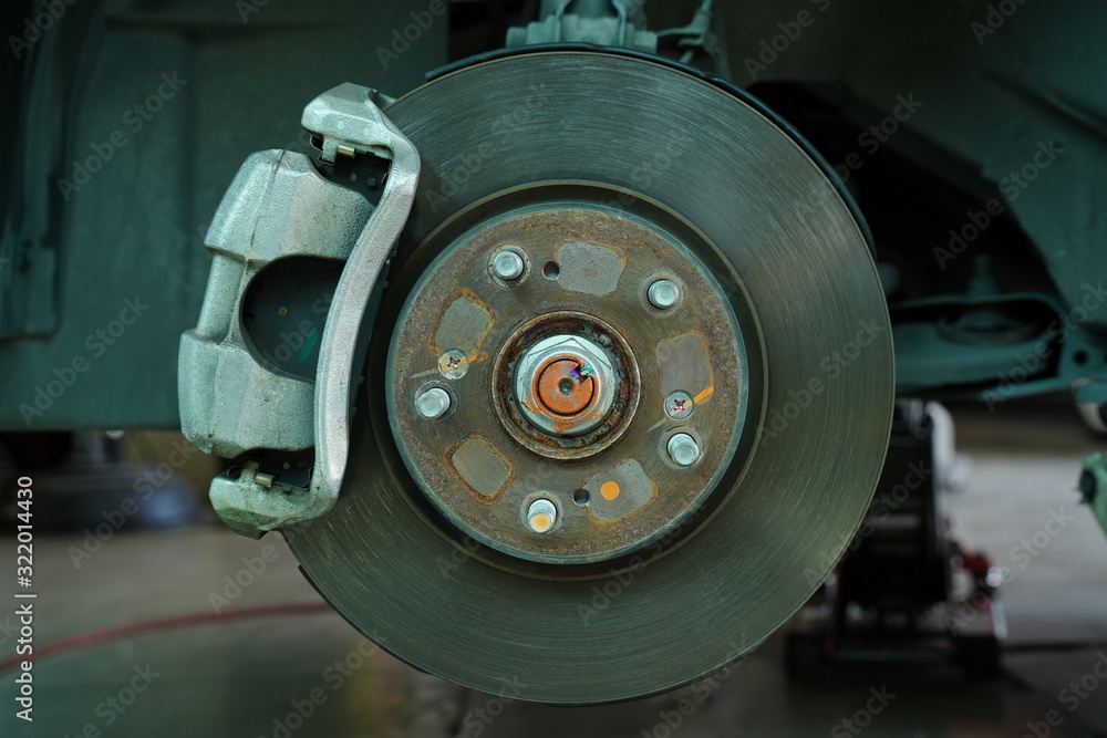 Car's disc brake design and details