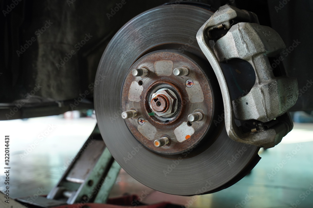 Car's disc brake design and details