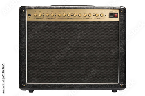 Electric guitar amplifier photo