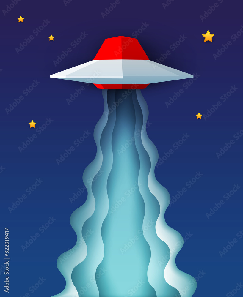 Ufo Beam Cartoon