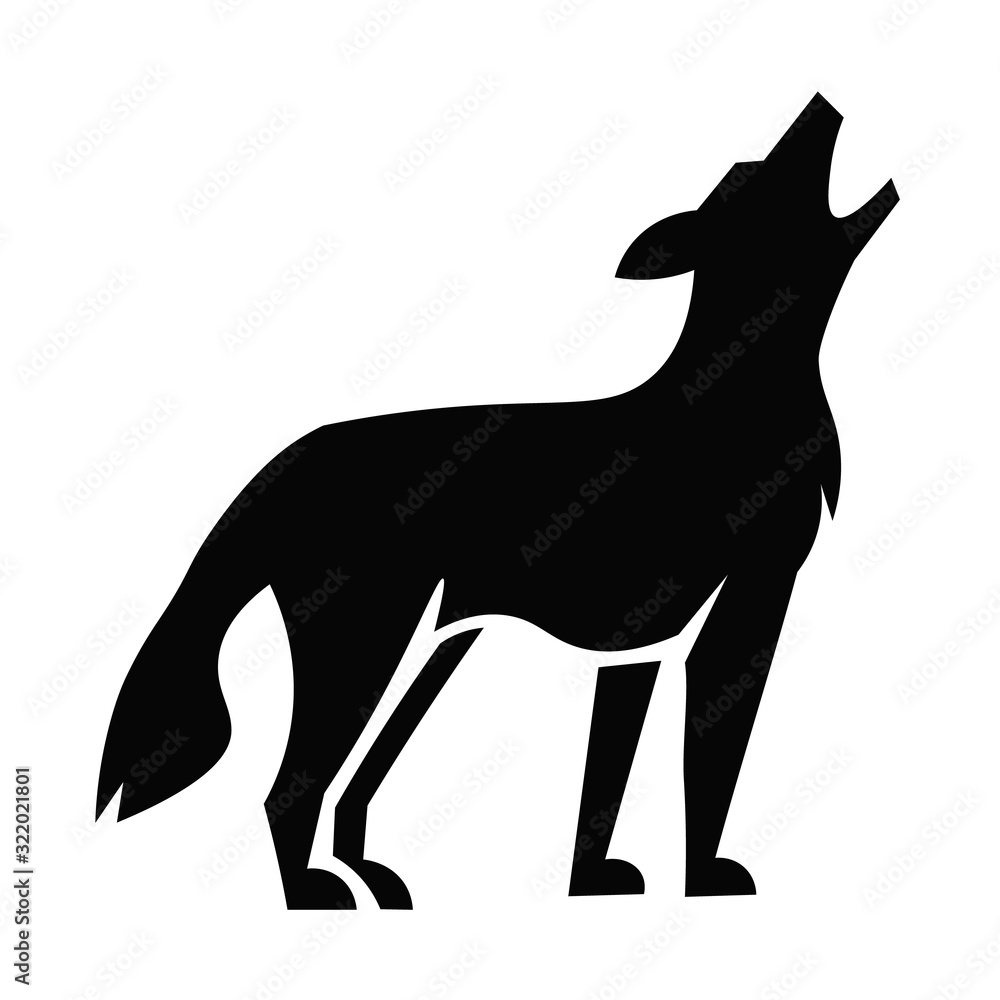 Coyote Icon Vector
