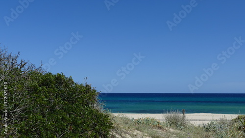 beach in sardinia