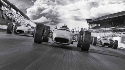 Leinwandbilder Oldtimer Formel 1 Rennwagen 1966 Retro  © Mathias Weil