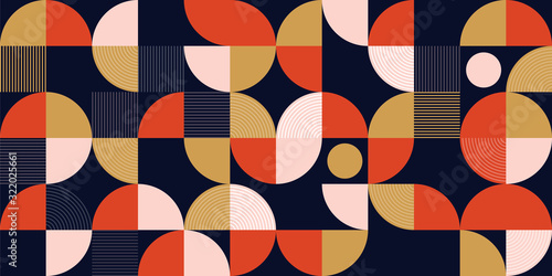 Abstract Geometry Pattern Artwork