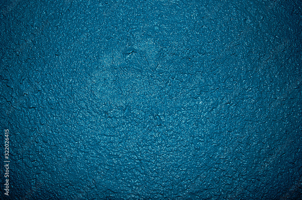 mur bleu