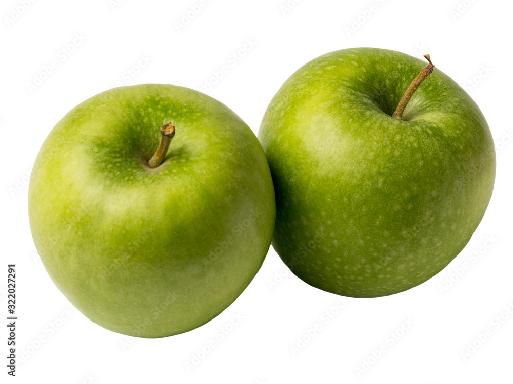 Isolated fresh apple on a white background Isolated fresh apple on a white background