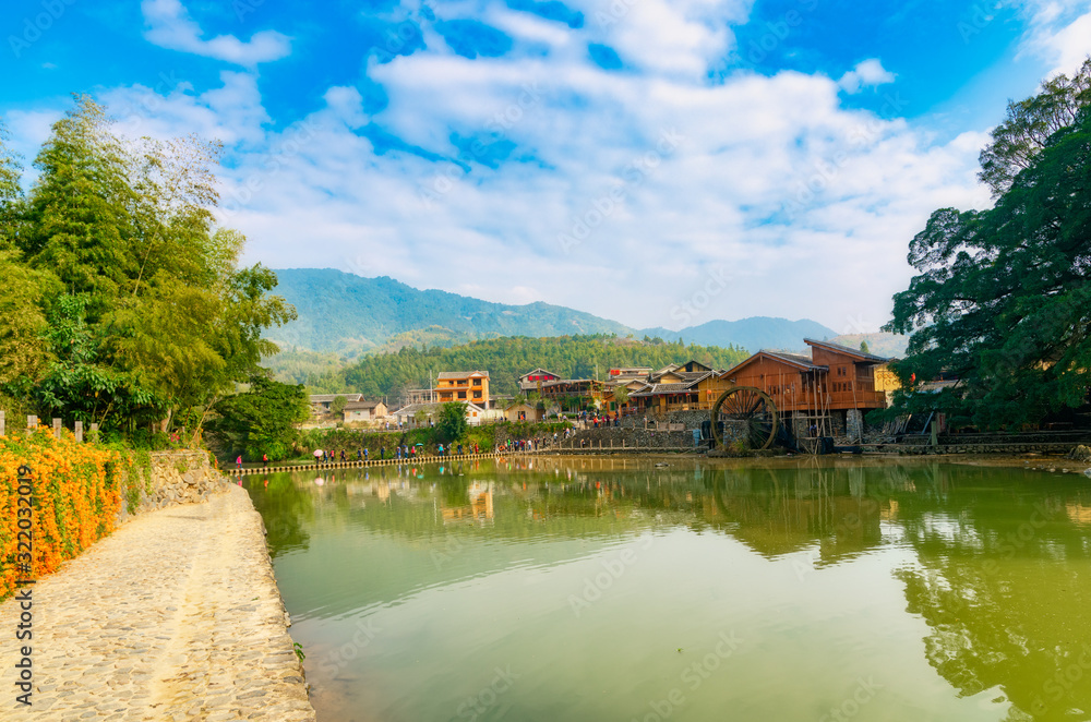 Obraz premium Yunshui ballad scenic spot in Zhangzhou, Fujian Province, China