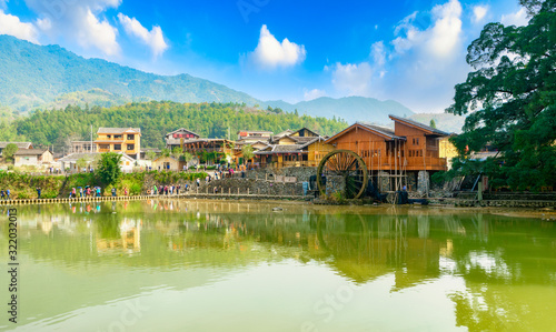 Yunshui ballad scenic spot in Zhangzhou, Fujian Province, China