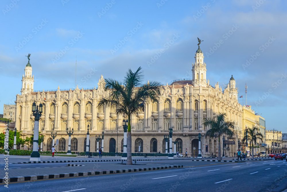 View of Great Theatre in Havana