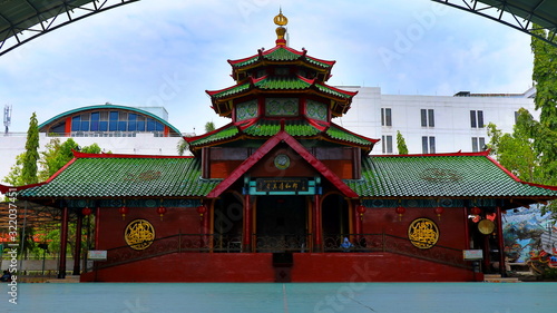 The Cheng Ho Mosque in Surabaya is a Chinese Muslim nuance, Surabaya, East Java Indonesia