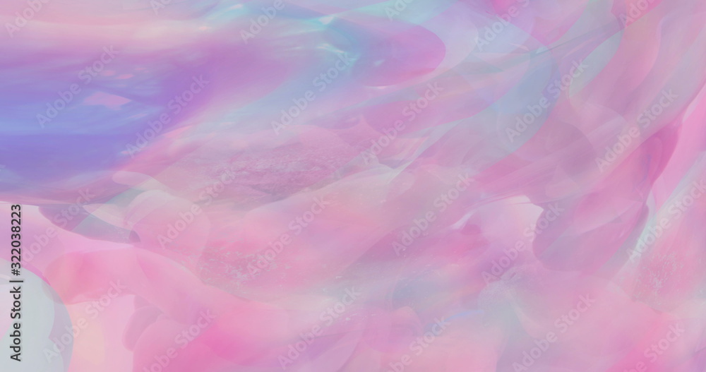 Fototapeta premium Abstract Pink Clouds Liquid Wavy Background.