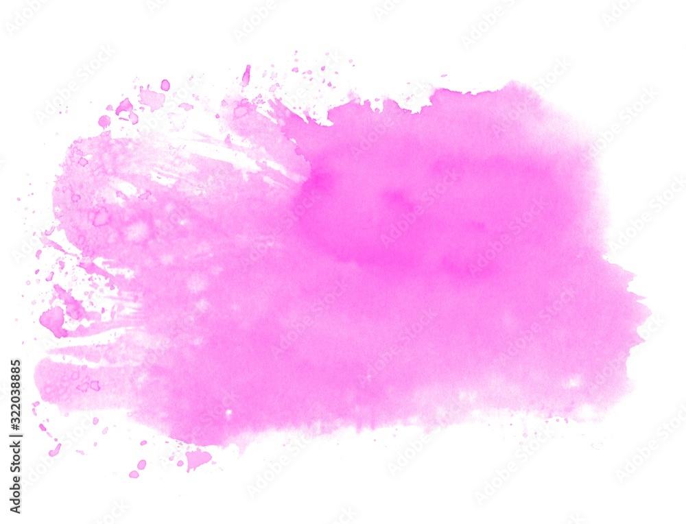 Rosa Wasserfarbe Hintergrund