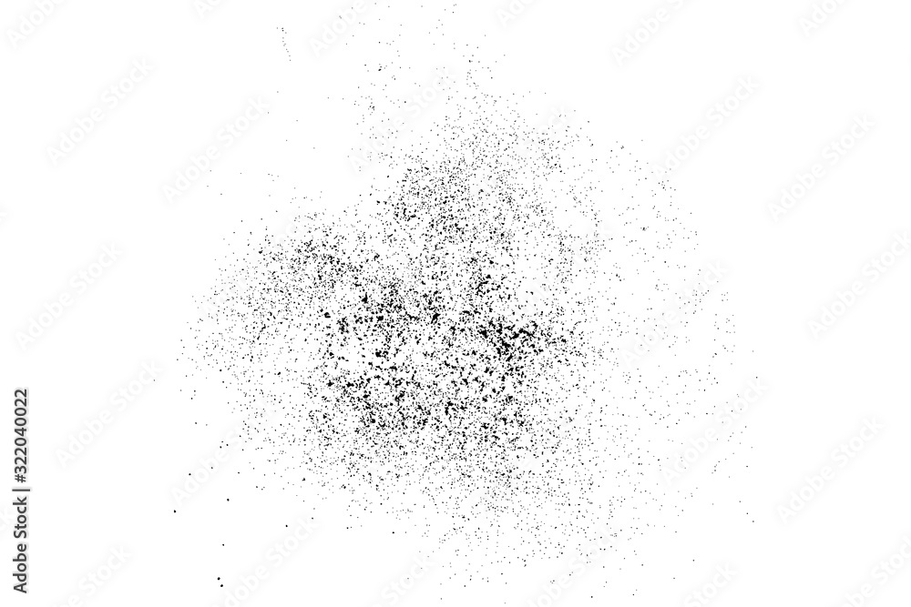 Black Grainy Texture Isolated On White Background. Dust Overlay. Dark Noise Granules. Digitally Generated Image. Vector Design Elements, Illustration, Eps 10. Black Grainy Texture Isolated On White Background. Dust Overlay. Dark Noise Granules. Digitally Generated Image. Vector Design Elements, Illustration, Eps 10.