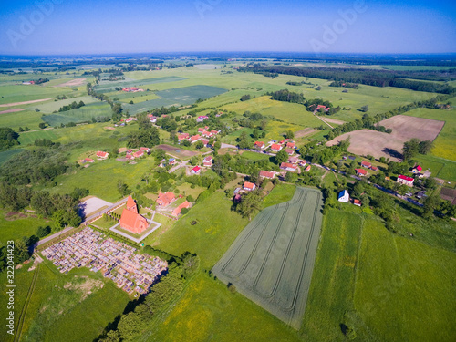 Aerial view of beautiful Ol...