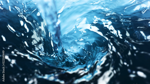 Fotografia Water twister, freeze motion of rotating water