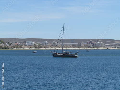 Partial view of the Golfo Nuevo from Puerto Madryn