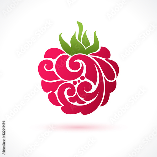 Decorative ornamental raspberry