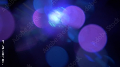 optical fiber abstraction with highlights flashing