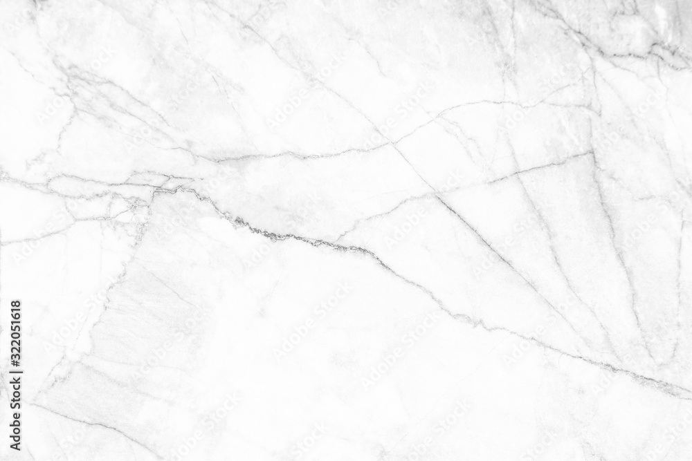 Obraz premium White marble texture with natural pattern for background or design art work