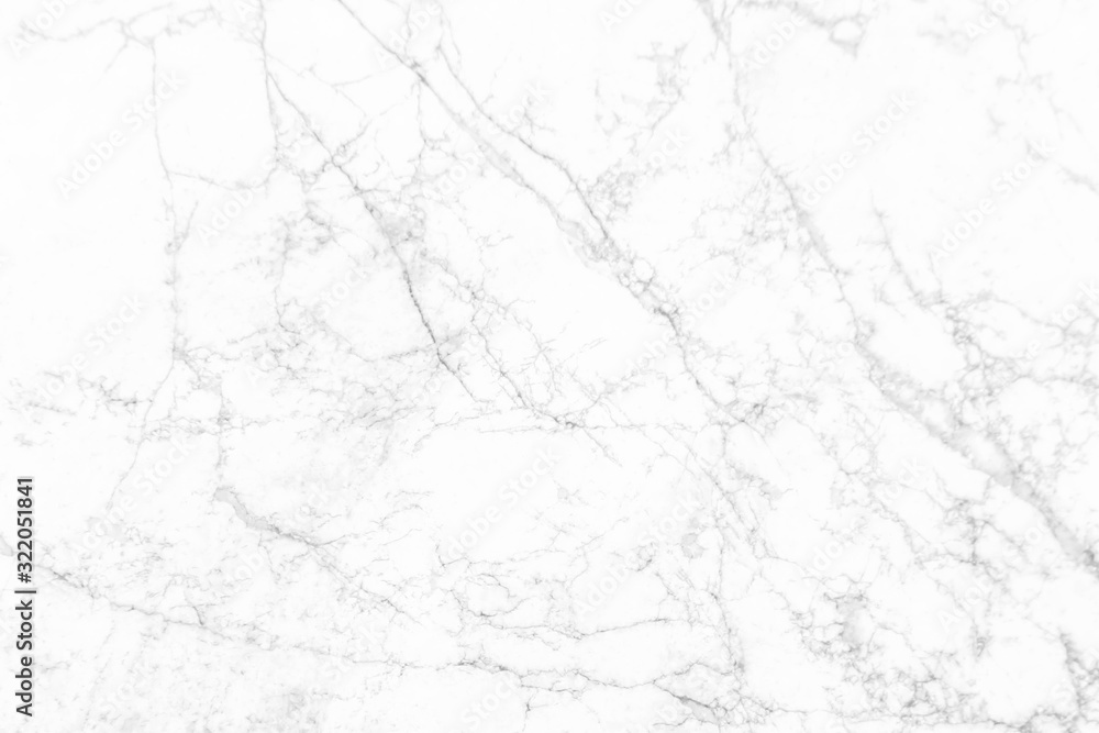 Obraz premium White marble texture with natural pattern for background or design art work