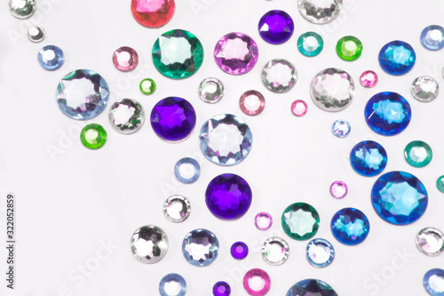 gemstones background 