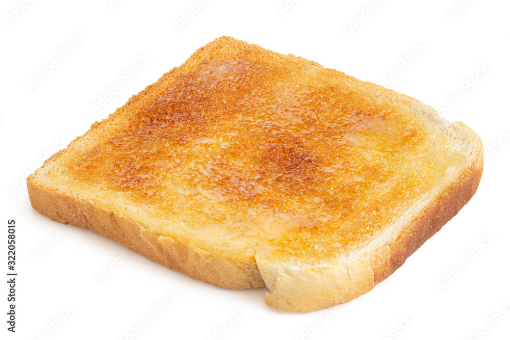 Toast with butter. Toast with butter.