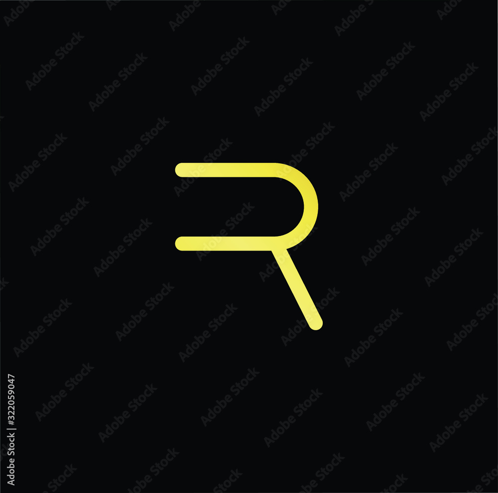 Outstanding professional elegant trendy awesome artistic black and gold color R RP PR initial based Alphabet icon logo. Outstanding professional elegant trendy awesome artistic black and gold color R RP PR initial based Alphabet icon logo.