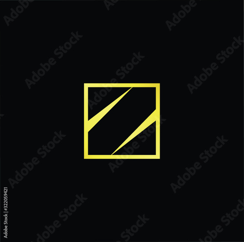 Free Download Outstanding professional elegant trendy awesome artistic black and gold color Z initial based Alphabet icon logo. - GFXLoad