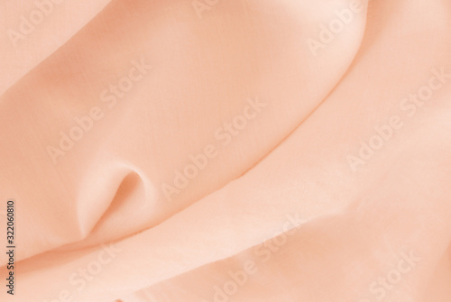 close up of a fine silk texture