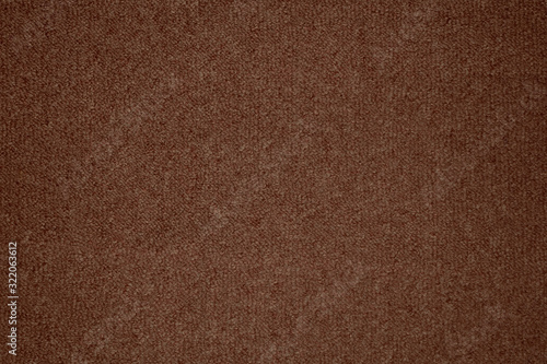 Background, texture of a red-brown carpet.