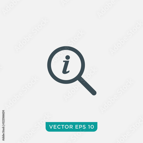 Information Icon Design, Vector EPS10