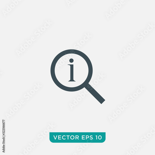 Information Icon Design, Vector EPS10
