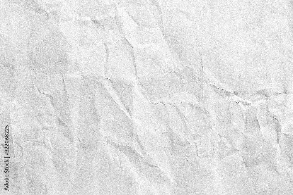 Obraz premium Grey crumpled background paper texture