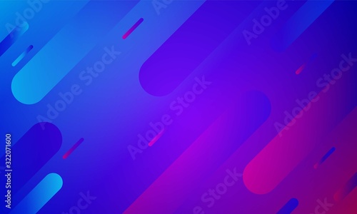 Abstract Purple mixed blue background Trendy gradient shapes composition vector design