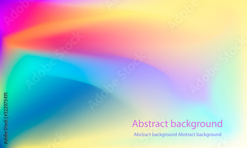 Vector yellow-pink-blue background for decoration and presentations. © Alla